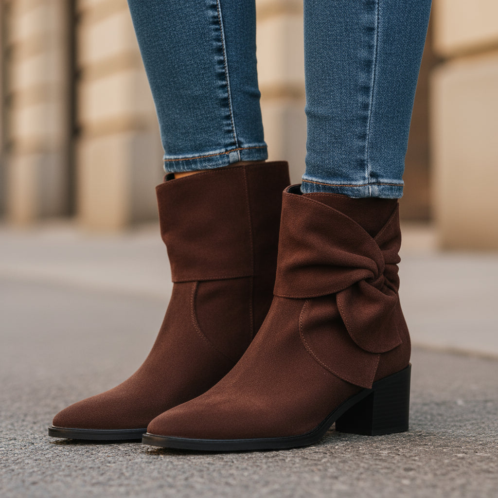 Amara Suede Ankle Boot