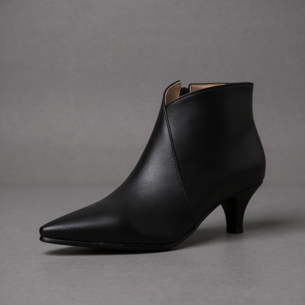 Iris Kitten Heel Ankle Boot