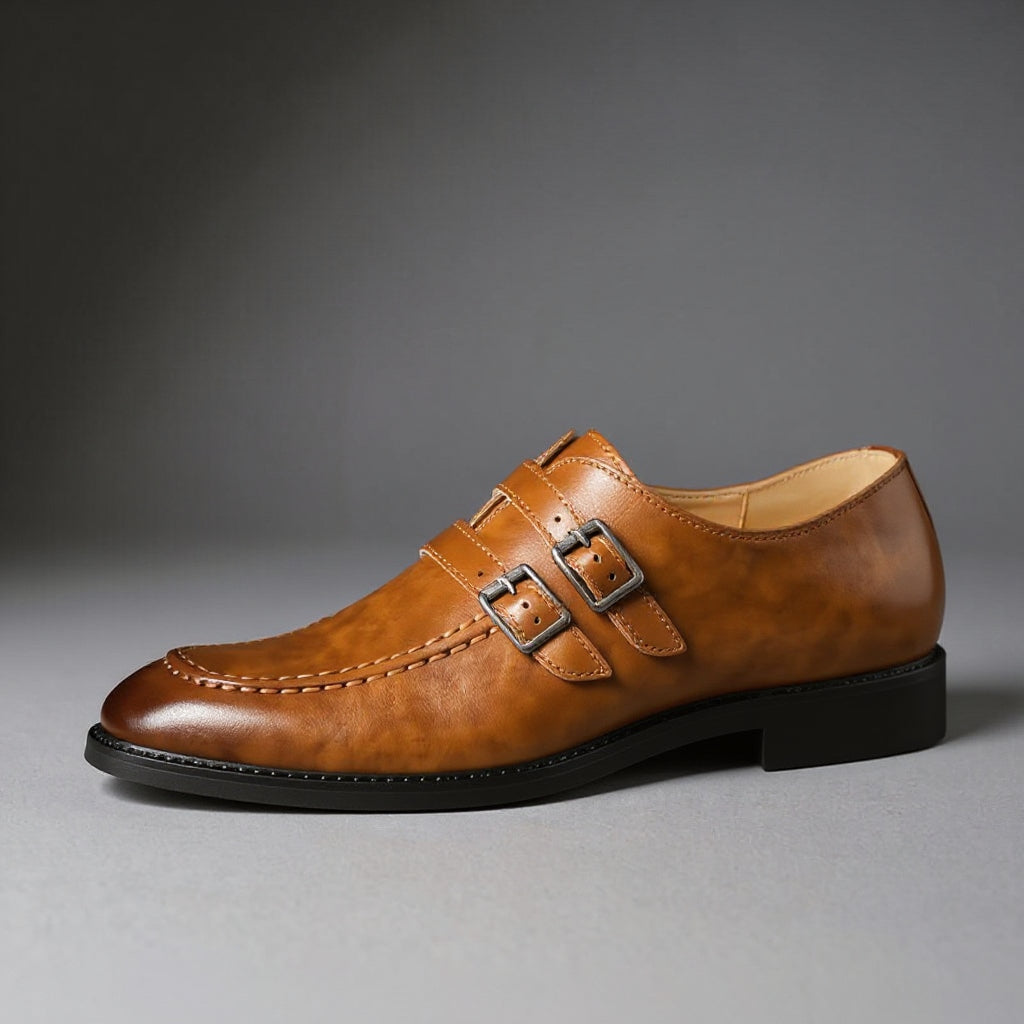 Thompson Double Monk Strap Loafer