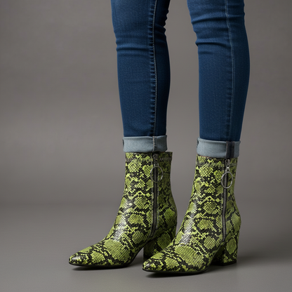 Sama Snakeskin Boot