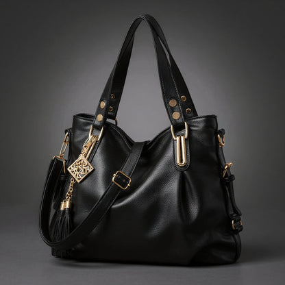 Rhiannon Retro Leather Tote