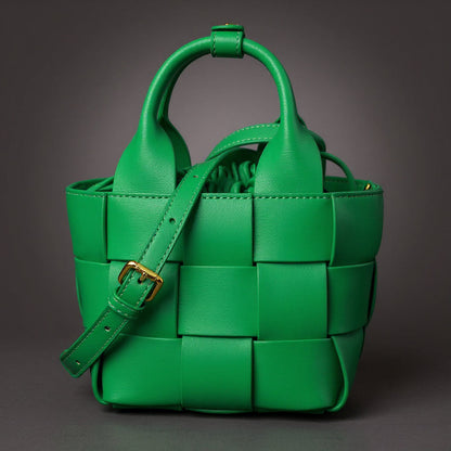 Wynn Woven Mini Basket Bag