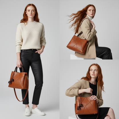 The Soho Leather Tote Bag