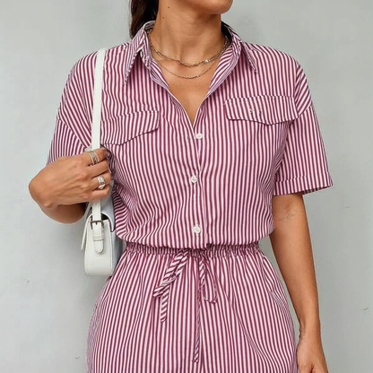 Camila Cinched Waist Romper