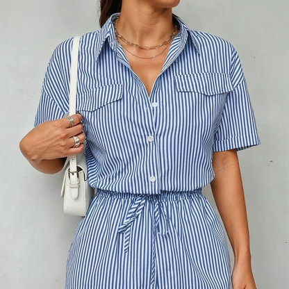 Camila Cinched Waist Romper