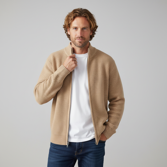 Caleb Waffle Knit Sweater