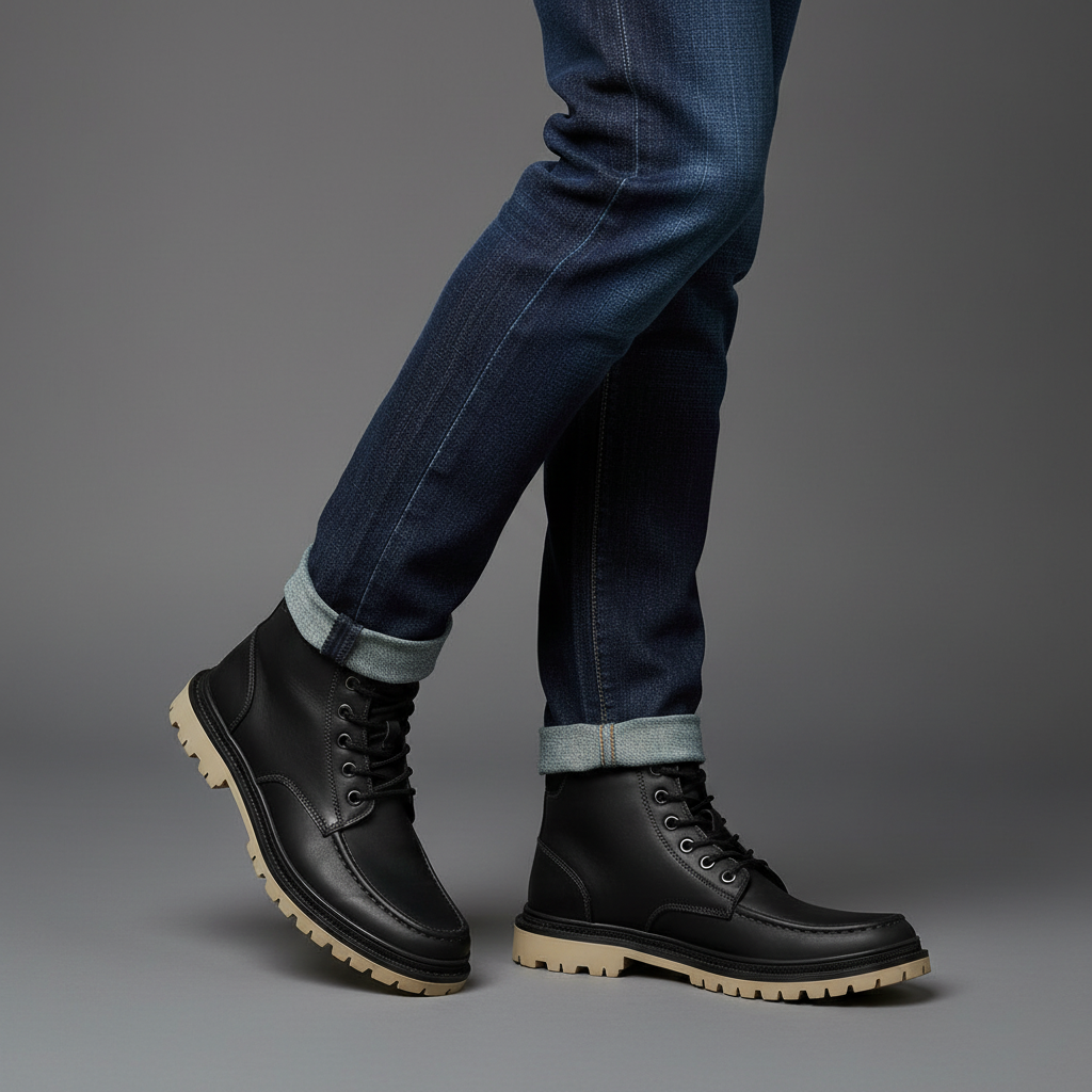 Colby High Top Leather Boot