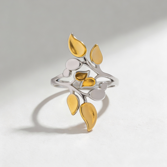 Contour Botanical Ring