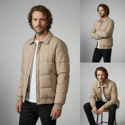 Montauk Quilted Down Jacket