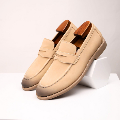 Salvatore Smooth Suede Loafer